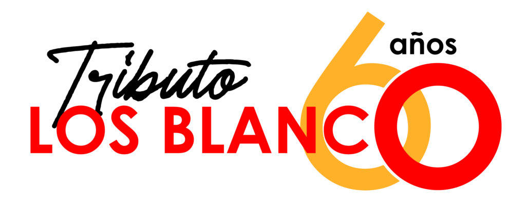 Logo del tributo Los Blanco, 60 años.